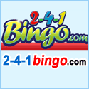 2-4-1 Bingo One Hour and 4500 in Prizes