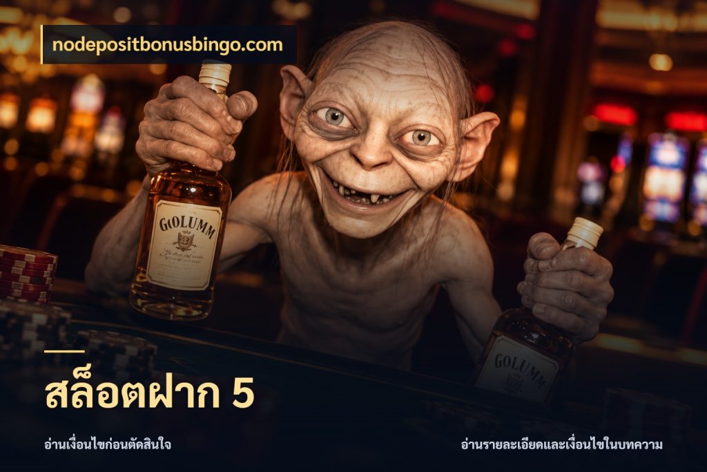 สล็อตฝาก 5 สายทุนน้อยเลือกความสนุกให้พอดี ในมุม nodepositbonusbingo.com