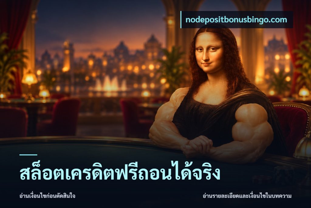 สล็อตเครดิตฟรีถอนได้จริง