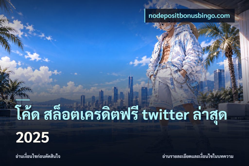 โค้ด สล็อตเครดิตฟรี twitter ล่าสุด 2025