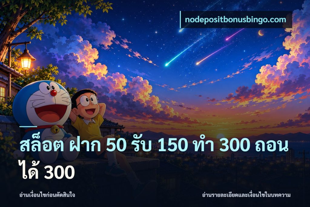 สล็อต ฝาก 50 รับ 150 ทํา 300 ถอนได้ 300
