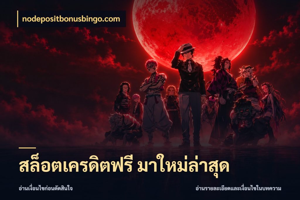 สล็อตเครดิตฟรี มาใหม่ล่าสุด จากชื่อเครดิตฟรีสู่ความสนุกที่เข้าใจได้ กับ nodepositbonusbingo.com