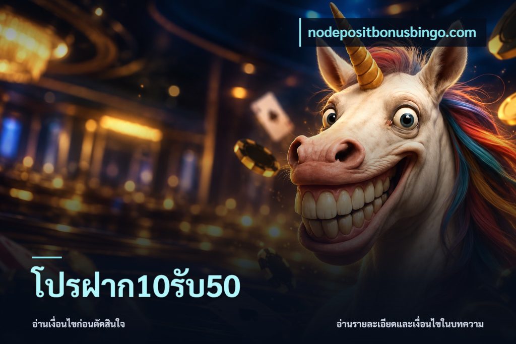 โปรฝาก10รับ50