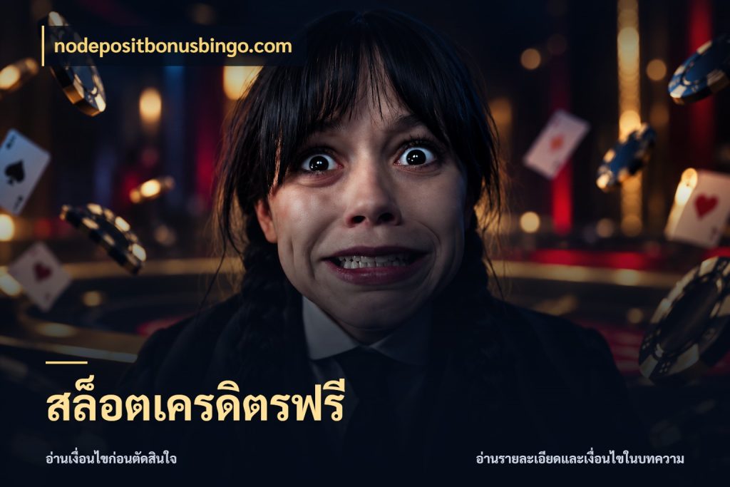 สล็อตเครดิตรฟรี nodepositbonusbingo.com เครดิตแต่ละรูปแบบมีมุมไหนให้ดู