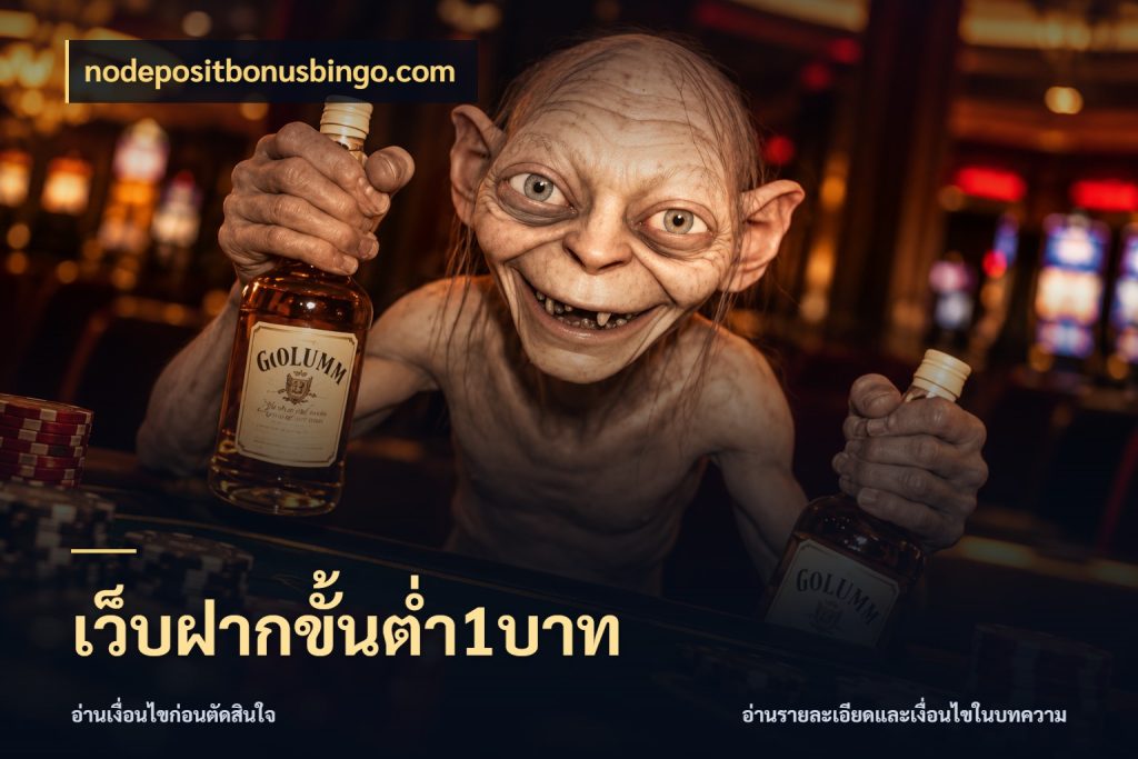 เว็บฝากขั้นต่ำ1บาท ทุนเบาก็มีสีสันในจังหวะของคุณ กับ nodepositbonusbingo.com