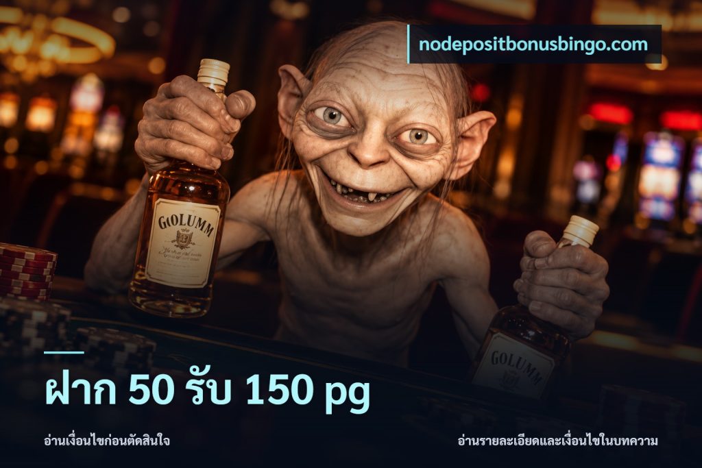 ฝาก 50 รับ 150 pg