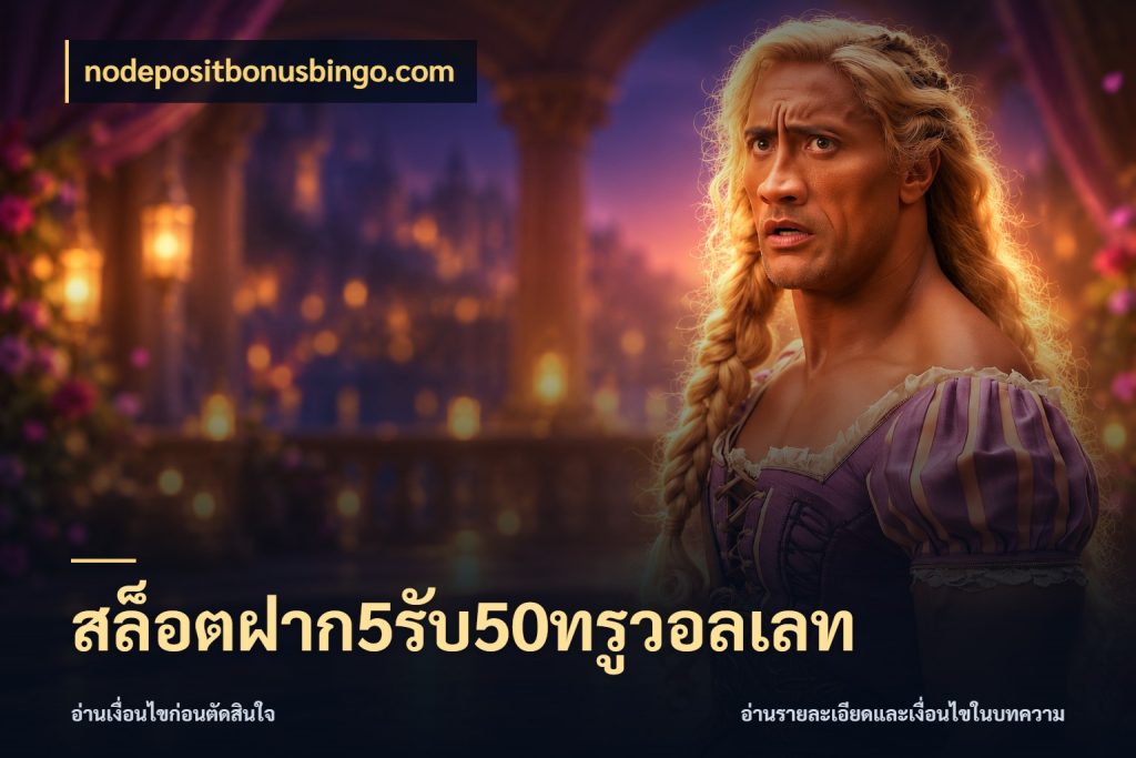 สล็อตฝาก5รับ50ทรูวอลเลท จับคู่โบนัสกับสไตล์เกมที่ชอบ กับ nodepositbonusbingo.com