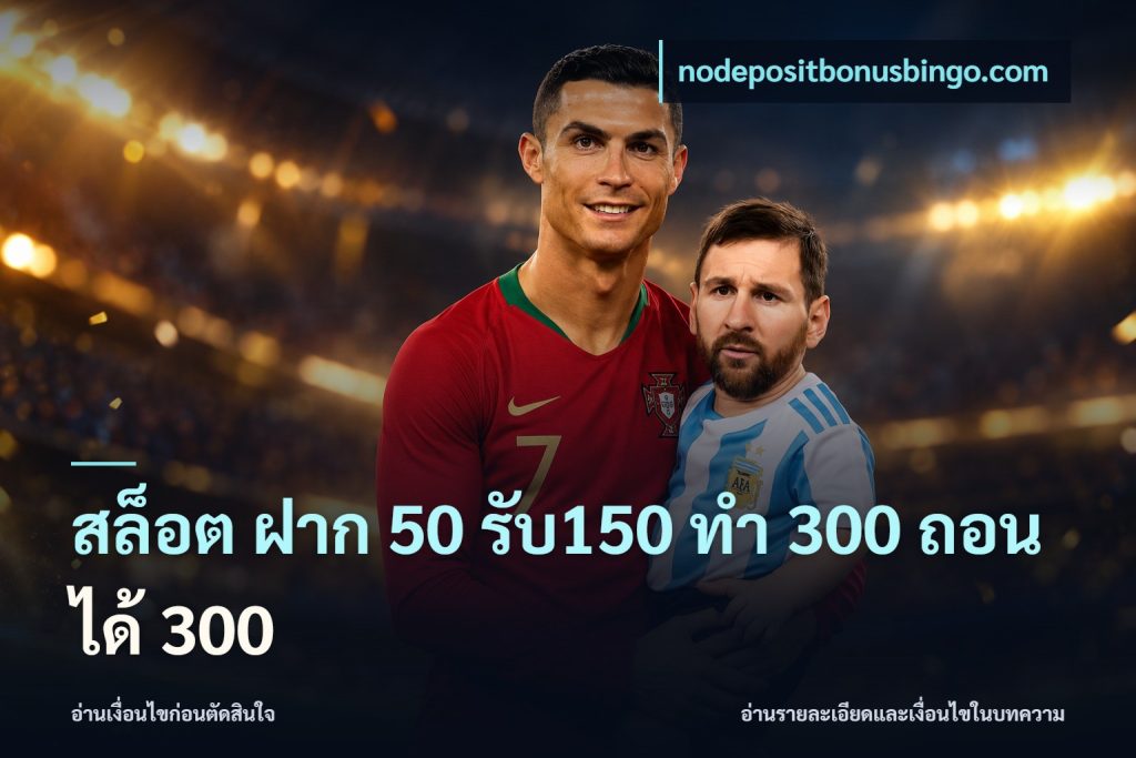 สล็อต ฝาก 50 รับ150 ทํา 300 ถอนได้ 300