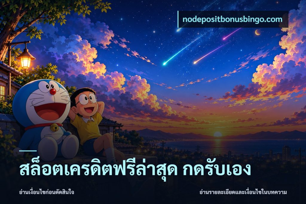 สล็อตเครดิตฟรีล่าสุด กดรับเอง