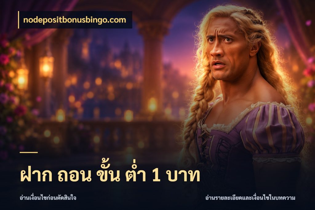 ฝาก ถอน ขั้น ต่ำ 1 บาท เกมที่ชอบในขอบเขตเงินของตัวเอง สไตล์ nodepositbonusbingo.com