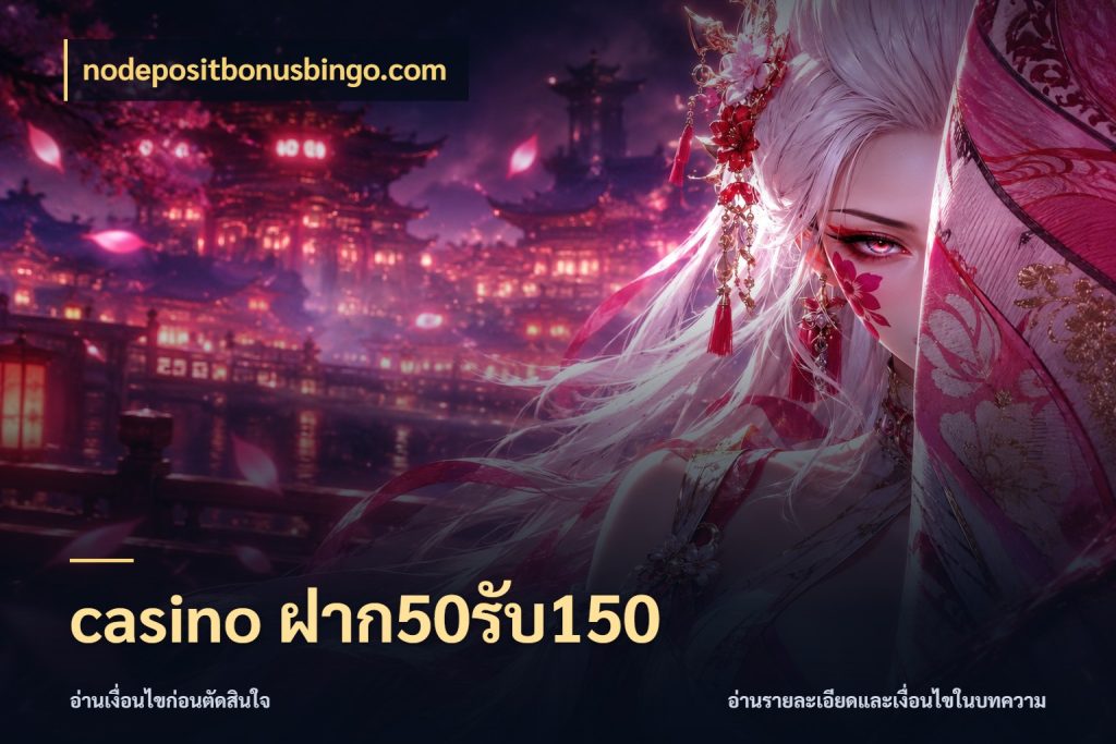 casino ฝาก50รับ150 nodepositbonusbingo.com จุดเด่นของเครดิตที่คนชอบเกมอยากรู้