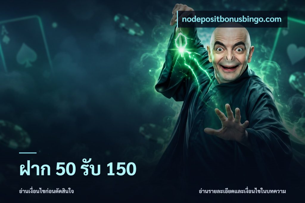 ฝาก 50 รับ 150