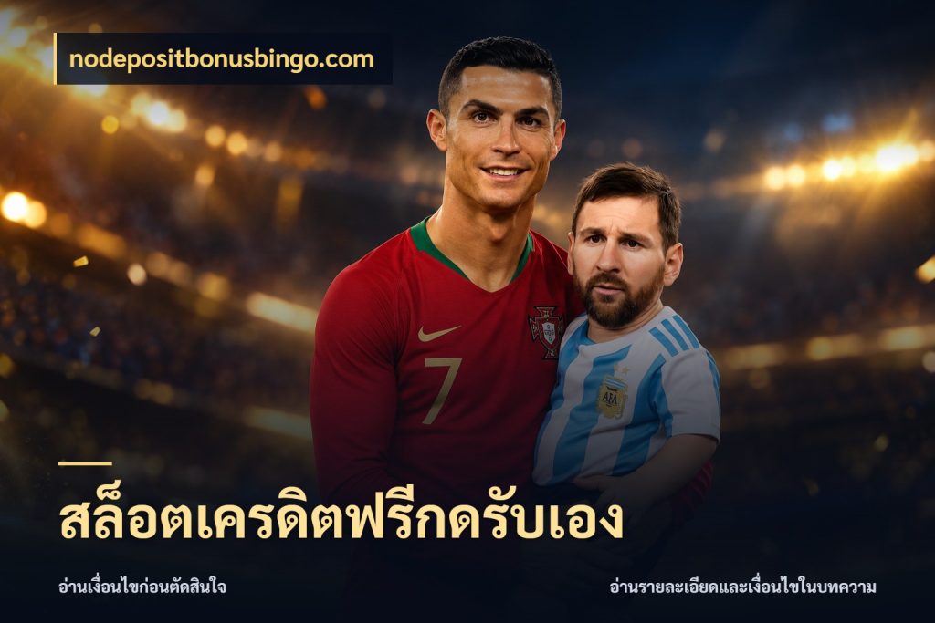 สล็อตเครดิตฟรีกดรับเอง เครดิตฟรีในมุมที่สายโบนัสสนใจ สไตล์ nodepositbonusbingo.com
