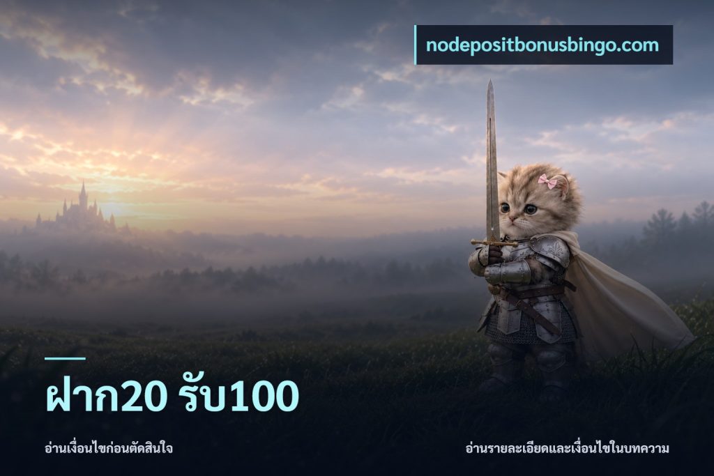 ฝาก20 รับ100