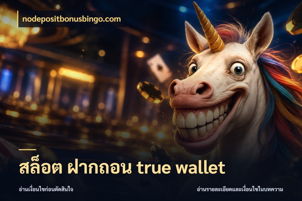 สล็อต ฝากถอน true wallet จับคู่รูปแบบเงินกับสิทธิ์ของคุณ สไตล์ nodepositbonusbingo.com