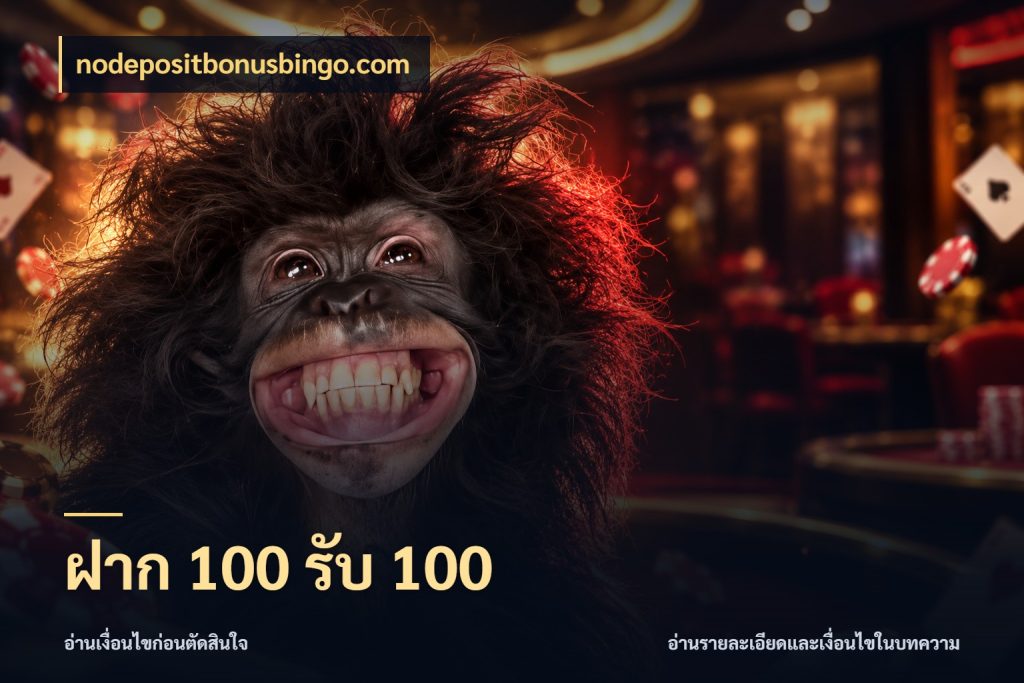 ฝาก 100 รับ 100 เปิดมุมโปรให้เข้ากับเกมแนวโปรด สไตล์ nodepositbonusbingo.com