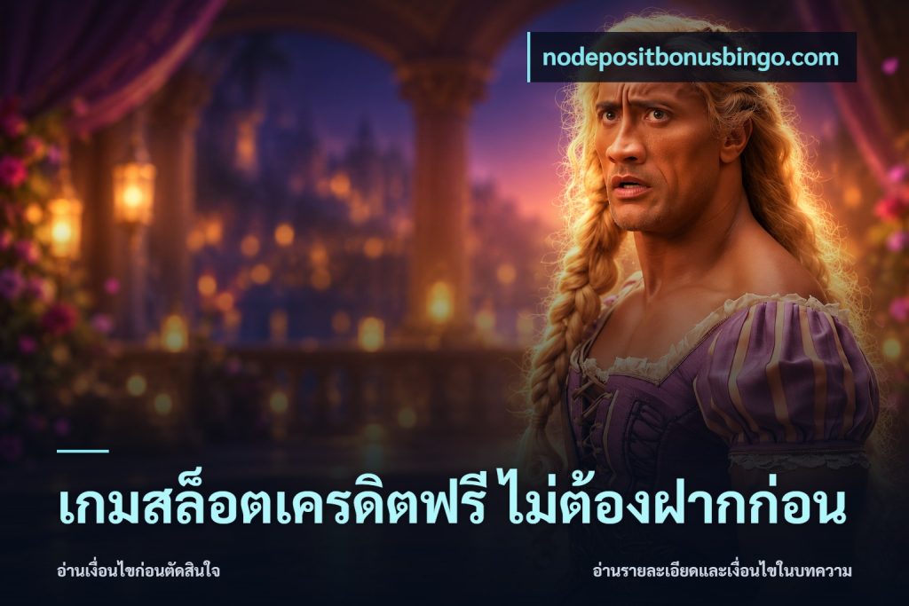เกมสล็อตเครดิตฟรี ไม่ต้องฝากก่อน