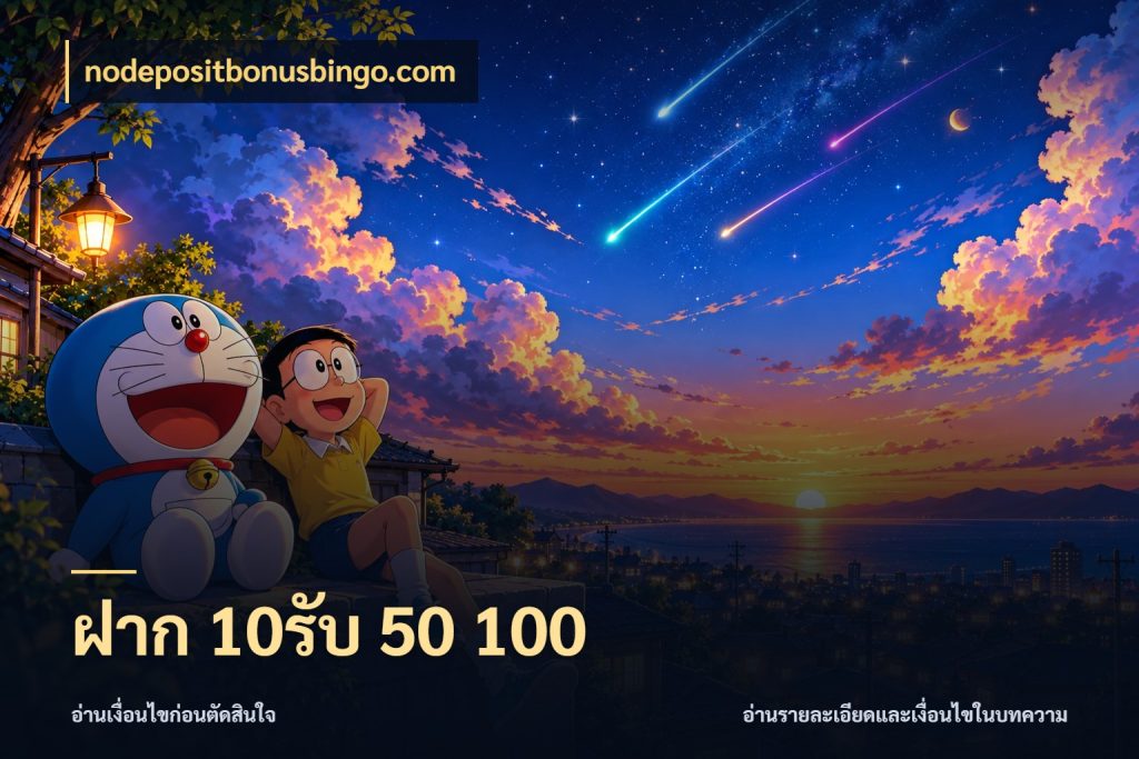 ฝาก 10รับ 50 100 nodepositbonusbingo.com สายโบนัสเลือกจังหวะสนุกได้อย่างไร