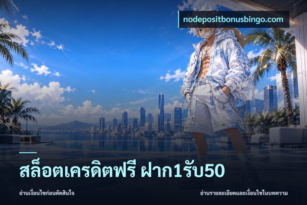 สล็อตเครดิตฟรี ฝาก1รับ50