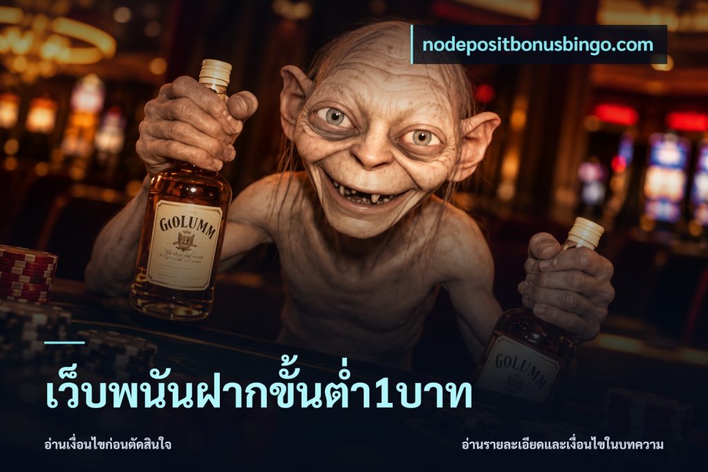 เว็บพนันฝากขั้นต่ำ1บาท