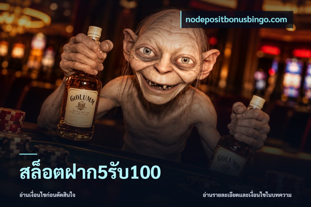 สล็อตฝาก5รับ100