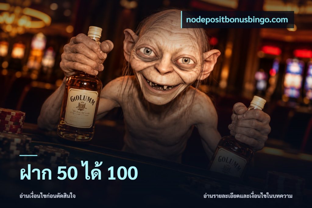 ฝาก 50 ได้ 100