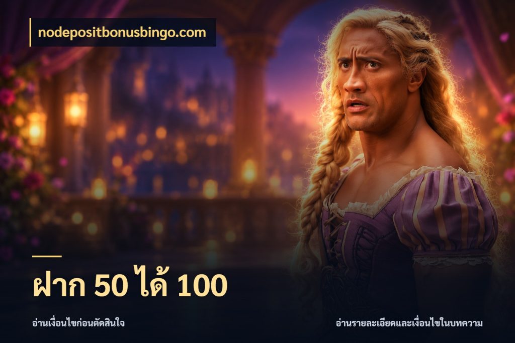 ฝาก 50 ได้ 100 nodepositbonusbingo.com เปิดมุมโปรให้เข้ากับเกมแนวโปรด