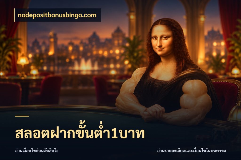 สลอตฝากขั้นต่ำ1บาท สายทุนน้อยเลือกความสนุกให้พอดี ในมุม nodepositbonusbingo.com