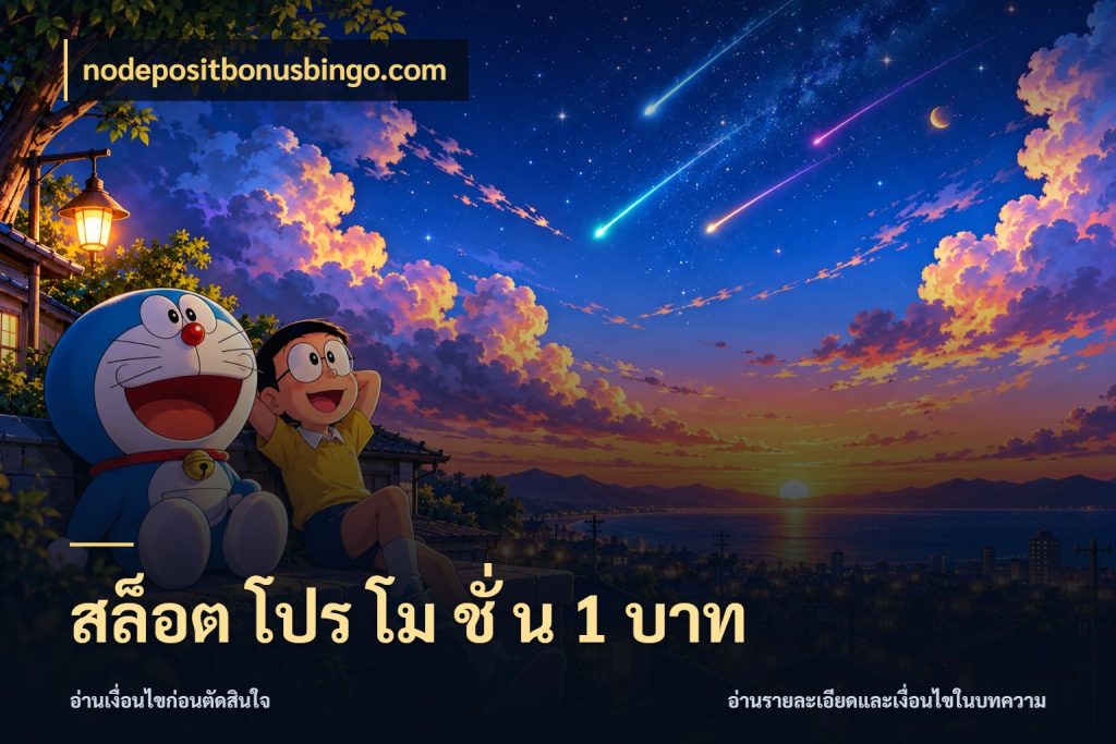 สล็อต โปร โม ชั่ น 1 บาท เปิดมุมยอดเริ่มต้นสำหรับคนชอบเกม ในมุม nodepositbonusbingo.com