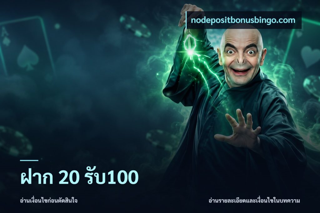 ฝาก 20 รับ100