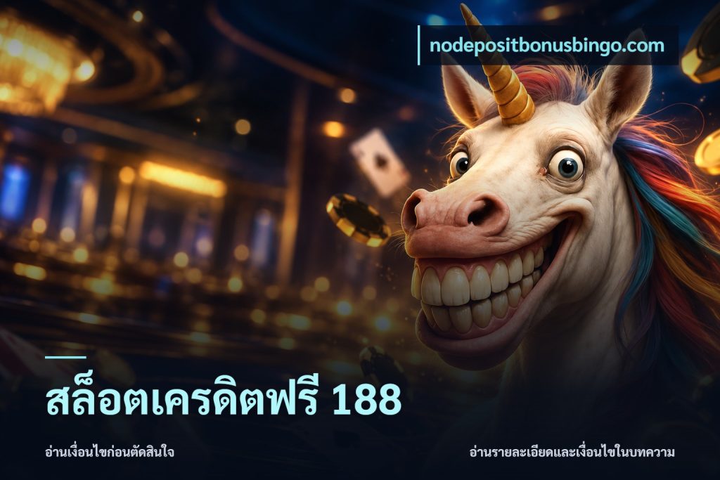 สล็อตเครดิตฟรี 188
