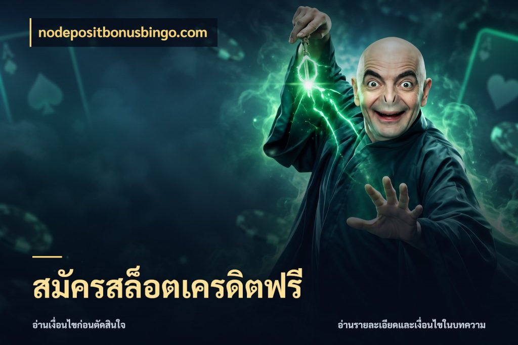 สมัครสล็อตเครดิตฟรี ชนิดเครดิตกับสิทธิ์ที่คุณอยากรู้ ในมุม nodepositbonusbingo.com