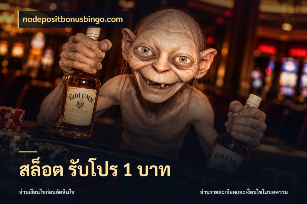 สล็อต รับโปร 1 บาท สายทุนน้อยเลือกความสนุกให้พอดี สไตล์ nodepositbonusbingo.com