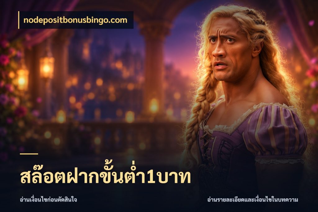 สล๊อตฝากขั้นต่ำ1บาท nodepositbonusbingo.com จัดจังหวะสนุกให้เข้ากับงบที่ตั้งไว้