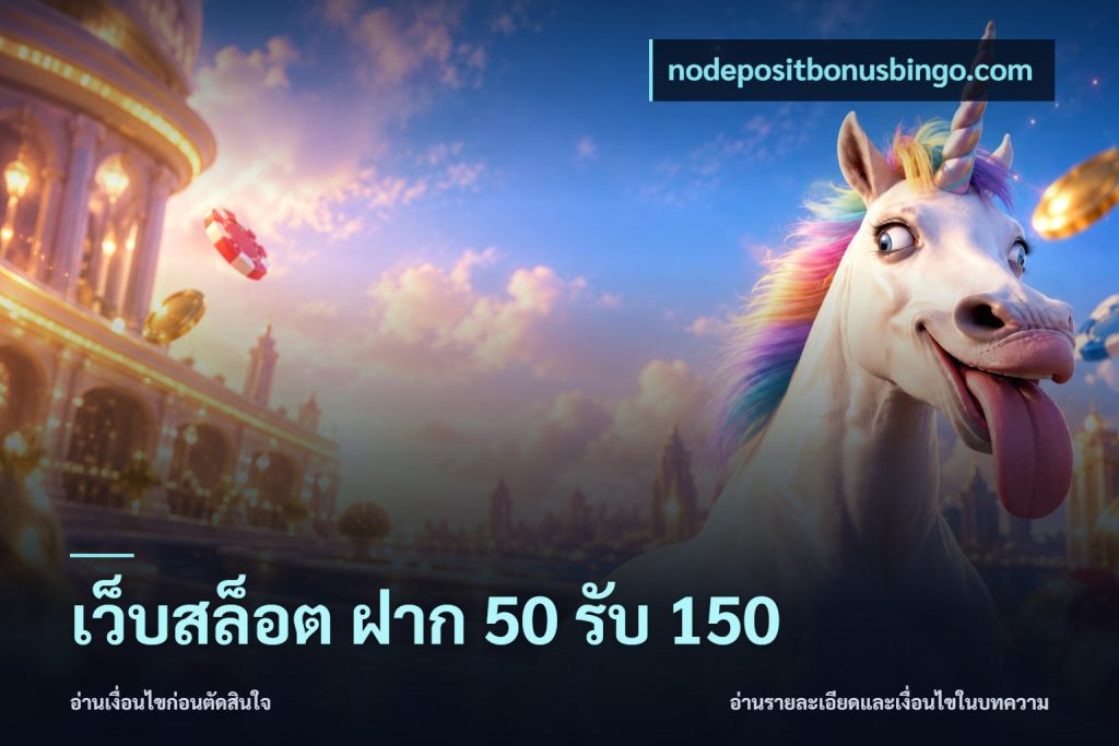 เว็บสล็อต ฝาก 50 รับ 150
