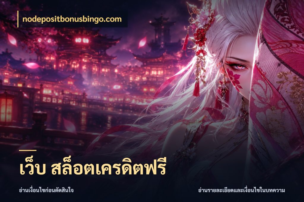 เว็บ สล็อตเครดิตฟรี สีสันของเครดิตฟรีและเกมแนวที่ชอบ ในมุม nodepositbonusbingo.com