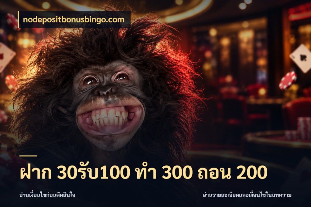 ฝาก 30รับ100 ทํา 300 ถอน 200 สนุกกับตัวเลือกโปรในสไตล์ของคุณ ในมุม nodepositbonusbingo.com