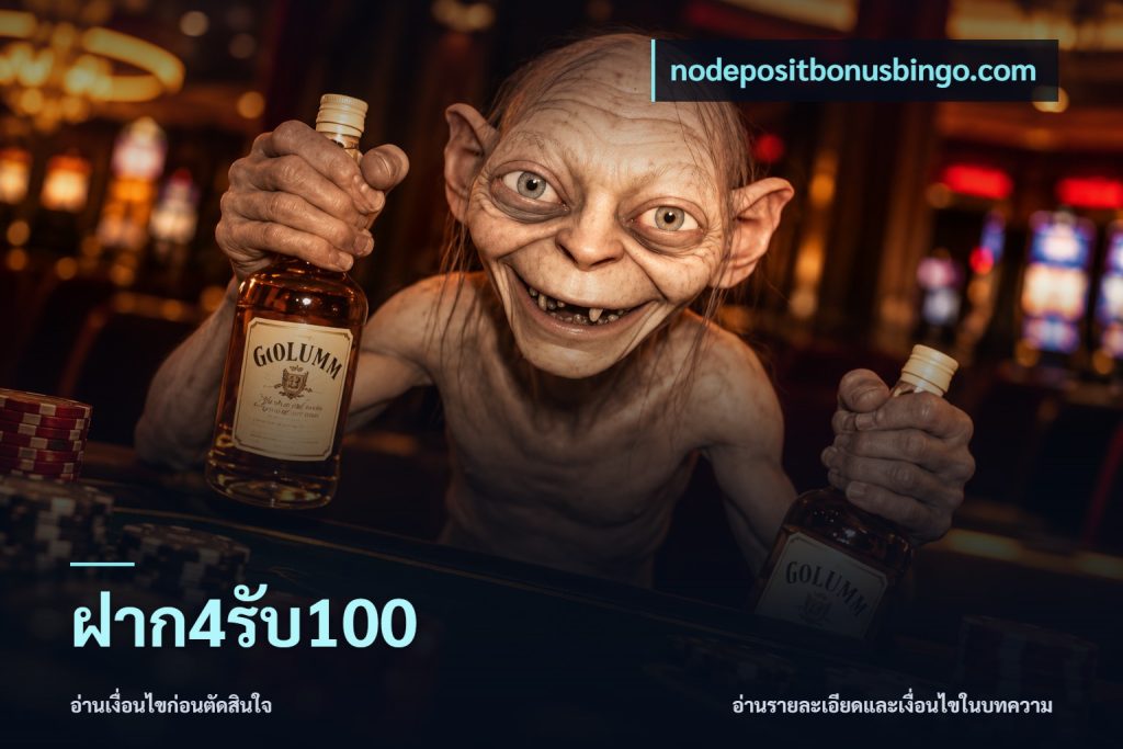 ฝาก4รับ100