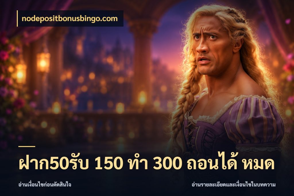 ฝาก50รับ 150 ทำ 300 ถอนได้ หมด สายโบนัสเลือกจังหวะสนุกได้อย่างไร ในมุม nodepositbonusbingo.com