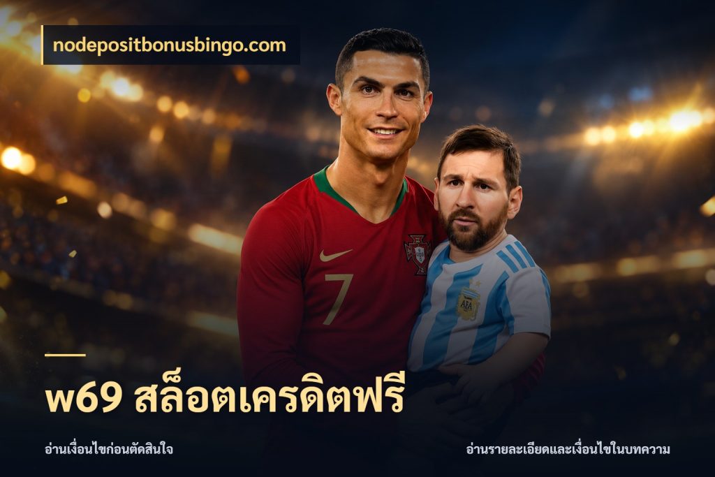 w69 สล็อตเครดิตฟรี จับมุมเด่นของเครดิตฟรีให้ตรงใจ สไตล์ nodepositbonusbingo.com
