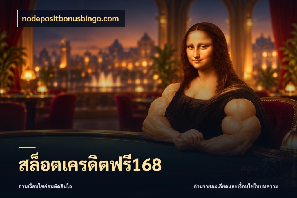 สล็อตเครดิตฟรี168 จากชื่อเครดิตฟรีสู่ความสนุกที่เข้าใจได้ กับ nodepositbonusbingo.com
