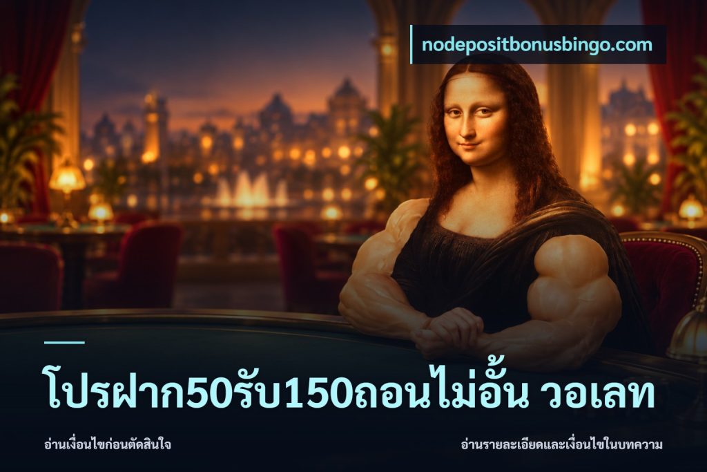 โปรฝาก50รับ150ถอนไม่อั้น วอเลท