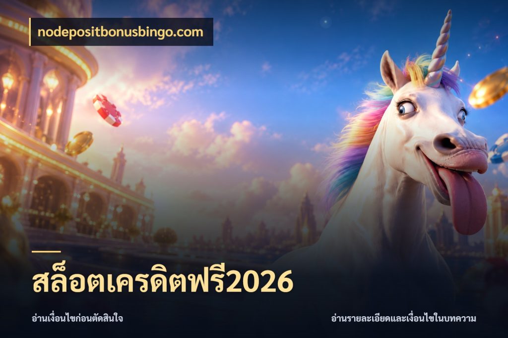สล็อตเครดิตฟรี2026 เครดิตฟรีกับจังหวะลุ้นที่คุณเลือก สไตล์ nodepositbonusbingo.com