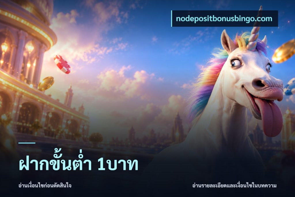 ฝากขั้นต่ำ 1บาท