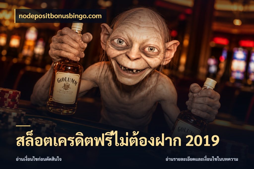 สล็อตเครดิตฟรีไม่ต้องฝาก 2019 nodepositbonusbingo.com สิทธิ์ที่สายโบนัสสนใจกับวิธีรับ